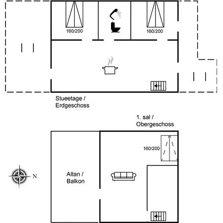 Ogoti - 500m From The Sea By Interhome Apartment